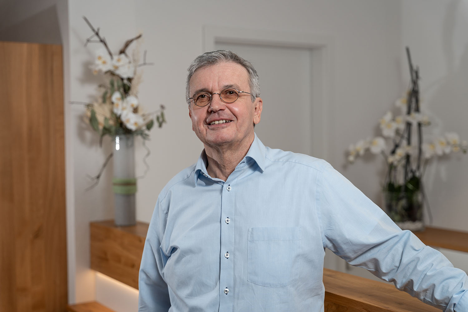 Porträt von Augenoptikermeister Franz Dilzer
